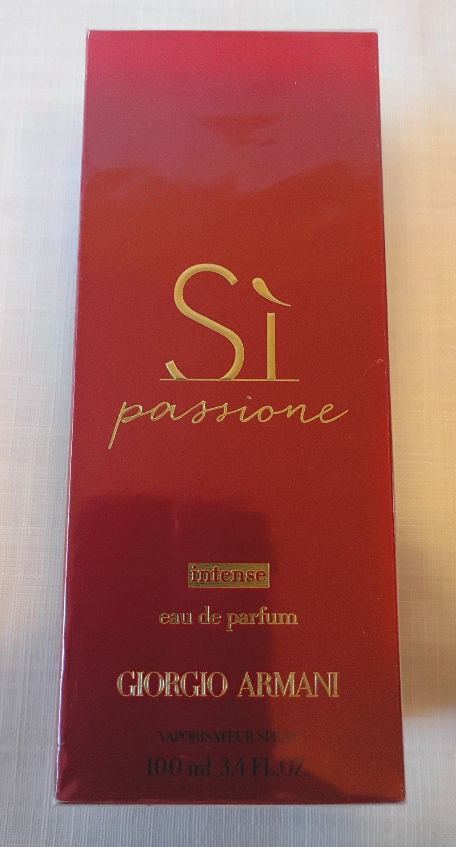 GIORGIO ARMANI SÍ PASSIONE INTENSE EDP