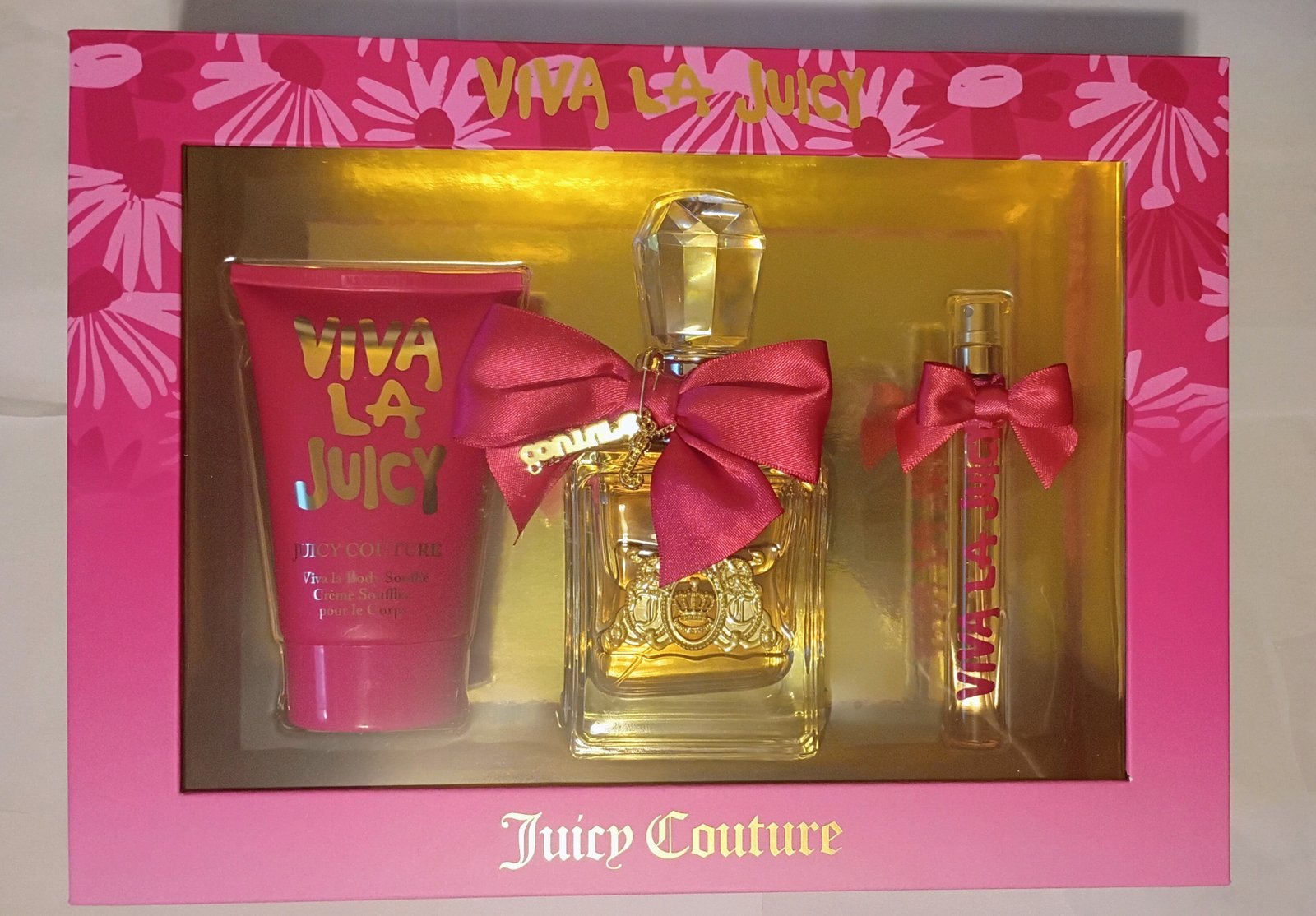 VIVA LA JUICY  JUICY COUTURE EDP SPRAY/VAPORISATEUR. SET 3 PIEZAS