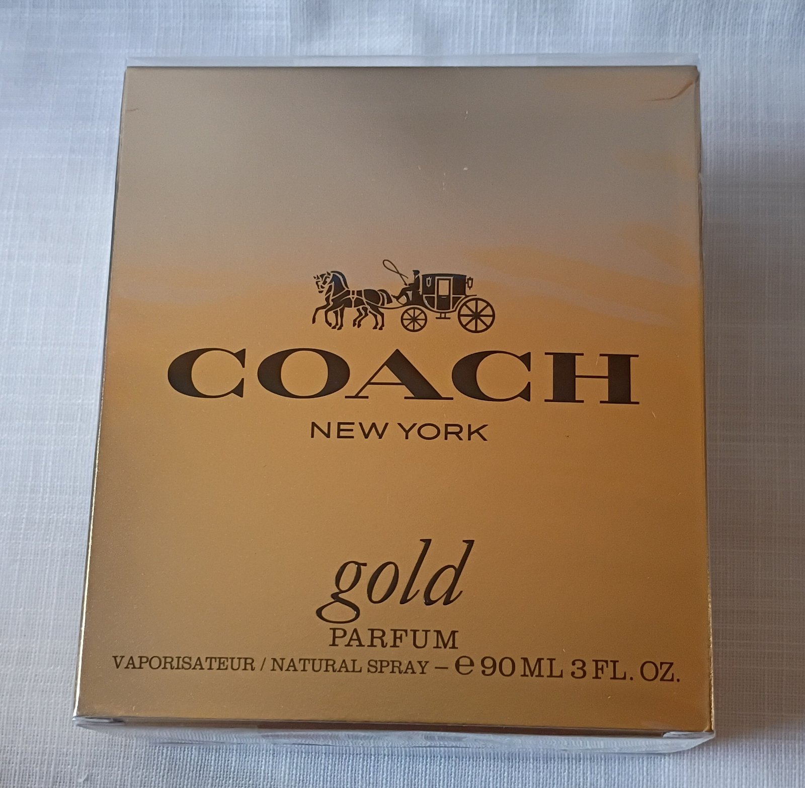 COACH NEW YORK GOLD PARFUM Vaporisateur/Natural Spray